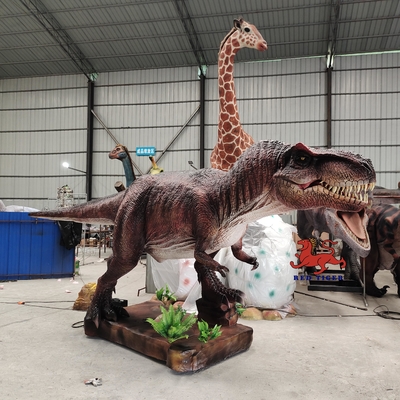 Wasserdichter T-Rex-Dinosaurier, lebensgroßer Jurassic-Vergnügungspark-Dinosaurier