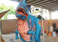 Handmade Colorized Lifelike Dinosaur Costume Water Repellent For Adults