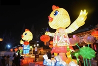 Animal Shaped Electric Chinese Lanterns , Large LED Lantern Lights
