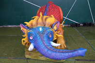 Attractive Remote Control Animatronic Artificial Animals For Playground