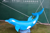 Artificial Fiberglass Whale High Durability With Excellent Anti Fading Ability
