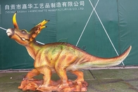 Life Size Styracosaurus Statue With Non - Poisonous Silicon Rubber Skin