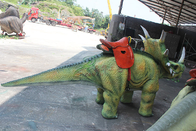 Kiddie Walking Dinosaur Rides , Realistic Animatronic Dinosaur Toy Car