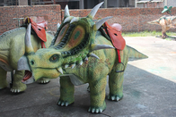 Kiddie Walking Dinosaur Rides , Realistic Animatronic Dinosaur Toy Car