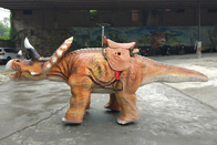 Amusement Park Animatronic Walking Dinosaur Rides For Kids And Adults
