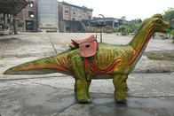 Customized Dinosaur Toy Car , Sun Proof Animatronic Kids Dinosaur Car