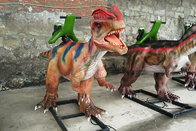 Sun Proof Animatronic Dinosaur Ride With Soft Silicone Rubber Skin