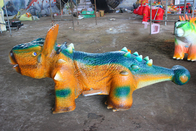 Customizable Ankylosaurus Dinosaur Battery Car For Children's Amusement Park
