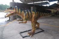 Simulation Brown Realistic Animatronic  Dinosaur Products For Amusement Park