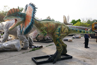 Indoor / Outdoor Decorative Animatronic Dinosaur Replicas Life Size For City Plaza