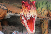High Density Sponge Playground Dinosaur Head For Factory Door Show