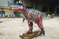 Forest Interactive Realistic Animatronic Dinosaur Hand Made Sponge For Outdoor