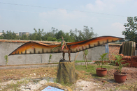 Sun Proof Realistic Animatronic Dinosaur , Life Size Simulation Pterosaur