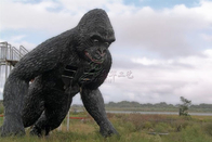 Emulational Animatronic King Kong Gorilla For Amusement Theme Park