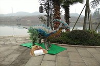 Playgrounds Realistic Animatronic Dinosaur Lively And Interesting Interactive Steel Frame