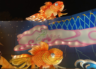 Carp Rao Chinese Lantern Display Dragon Boat Festival Decoration Factory Making