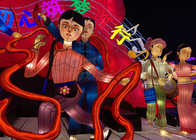 Customized Legendary Character Colorful Lanterns Vividly Show Beautiful Streets