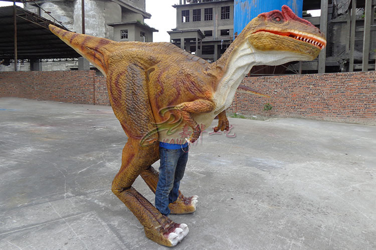 Real Looking Dinosaur Costume Water Resistant For Outdoor Playground