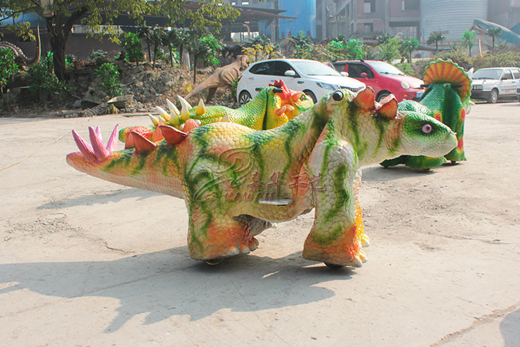 Water Resistant Dinosaur Battery Car , Vivid Electric Ride On Dinosaur