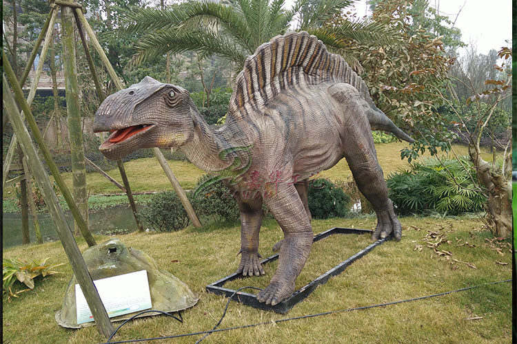 Electric Life Size Robot Realistic Animatronic Dinosaur Can Interactive