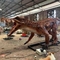 Lebensgroße realistische Dinosaurier-Modelle im Freien Krokodil-Statue Freizeitpark-Ausrüstung