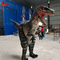 Naturalnej wielkości Velociraptor realistyczny kostium dinozaura na pokaz sceniczny