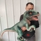 Duurzame Dino Handpop Maat Aanpasbare Dinosaurus Armpop