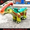 Impermeable de paseo de dinosaurio animatronic artificial para ganar dinero