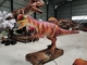 Life Size Simulation Animatronic Dilophosaurus For Jurassic Park