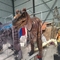 Jurassic Dino Theme Park Dinosaur Supplier Animatronic Dinosaur Evil Raptor For Party Hire Props