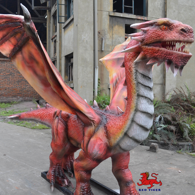 Size Customized Animatronic Dragons , Robot Dragons TUV Approved