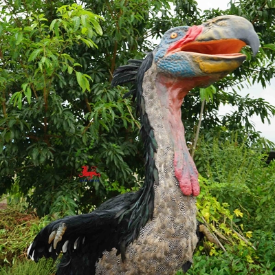 Sunproof Realistische Animatronic Dieren Dinornis Model Volwassen Leeftijd
