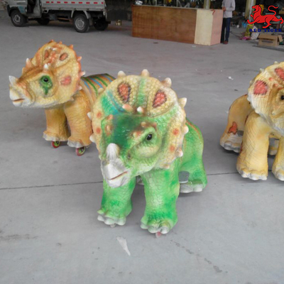 Chuyên nghiệp Animatronic Dinosaur Ride Windproof / Waterproof