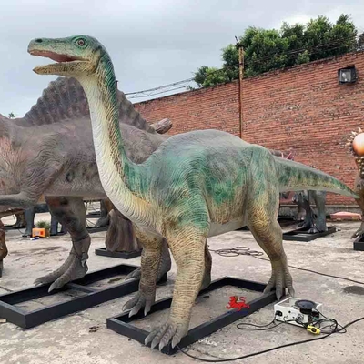 Theme Park  Realistic Animatronic Dinosaur Riojasaurus  With Movement And Sound Customization