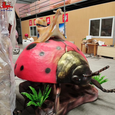 Customized Electric Simulation Animatronic Insects With Color And Sound Available