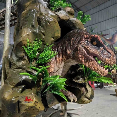 재충전 가능한 조절 가능한 현실적인 애니마트론 공룡