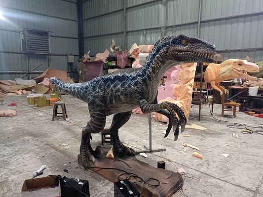 Park Realistyczny Animatroniczny Dinosaur Raptor Żywy