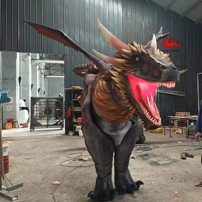 Good price Animatronic เครื่องแต่งกายมังกรที่สมจริงสำหรับในร่ม / กลางแจ้ง ออนไลน์