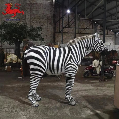Buy Manual Control Realistic Animatronic Zebra Customized Available online manufacture