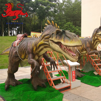 Buy Realistic Animatronic Tyrannosaurus Ride With Movement / Sound Customization online manufacture