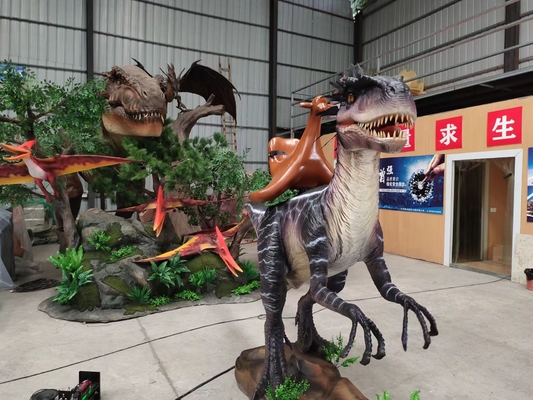 Buy Live Show Animatronic Dinosaur Ride For Kids Riding online manufacture