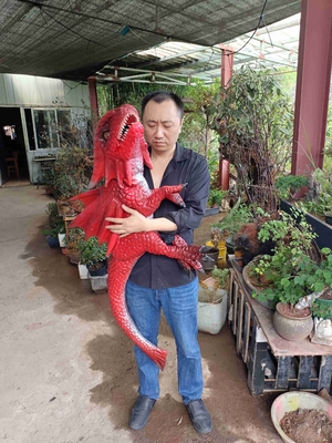kaufen Handsteuerfertigte animatronic realistische Dinosaurier-Baby-Marionette besonders an online manufacture