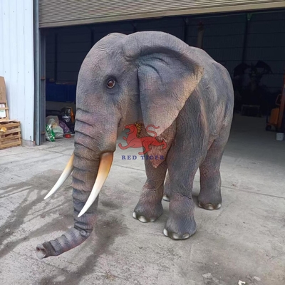Buy Customized Performance Realistic Adult Elephant Animal Double Costume With 110/220VAC/380V Power online manufacture