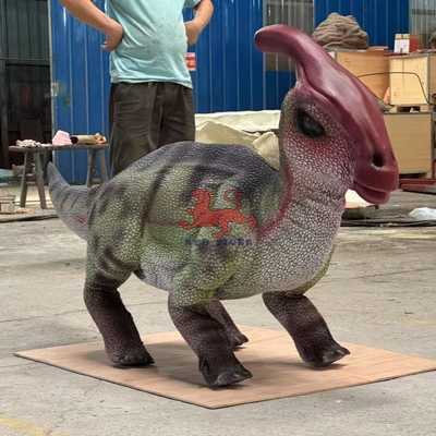 Buy New Realistic Animatronic Remote Control Walking Robot Dinosaur Parasaurolophus Robot Dog online manufacture