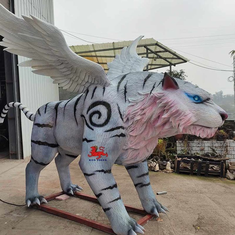 sun resistance Realistic Animatronic Animals Chinese Mythological ...