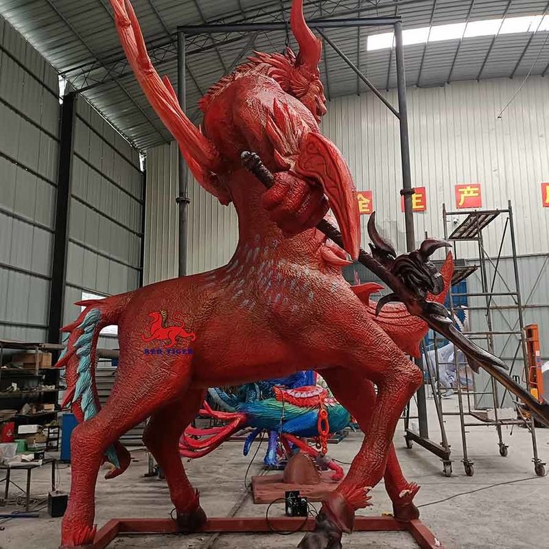 Large Realistic Animatronic Animals Ancient Chinese Mythical Creatures ...