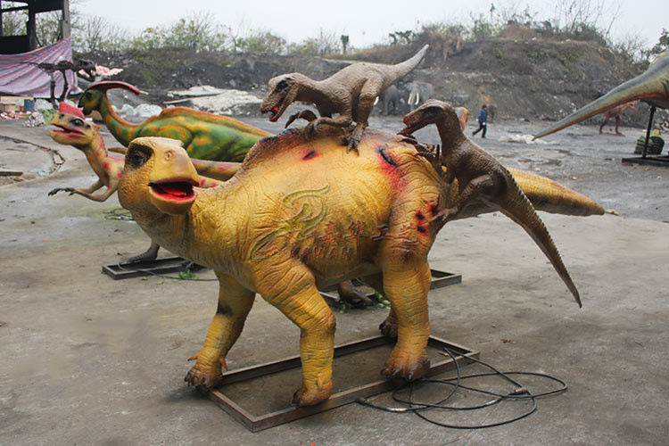 Cartoon Character Animated Mechanical Dinosaur