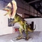 Theme Park Equipment Realistic Animatronic Dinosaur Model Dilophosaurus Statue