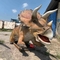 Jurassic World Dinosaur Theme Exhibitions Realistic Animatronic Dinosaur Triceratops Model