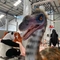 Lifelike Realistic Animatronic Dinosaur Amusement Park Limusaurus Model